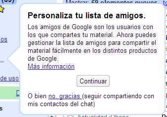 Amigos en Google Reader